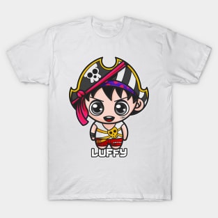 Tiny Luffy Red T-Shirt